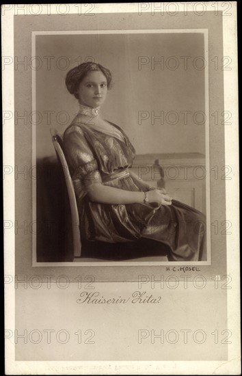 Kaiserin Zita Maria delle Grazie von Bourbon Parma, Österreich, Frau Karls I