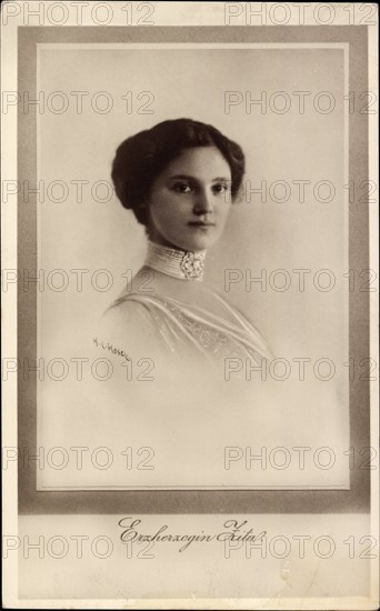 Passepartout Erzherzogin Zita von Bourbon Parma, Kaiserin von Österreich