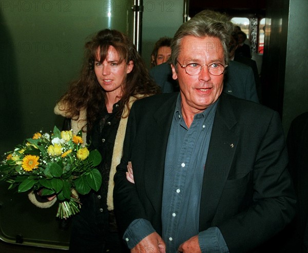 Alain Delon et Rosalie van Breemen