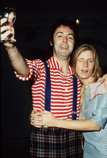 Linda and Paul McCartney