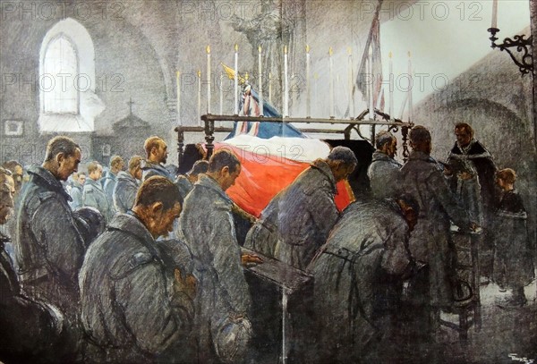 Les morts de la bataille de la Somme, 1916