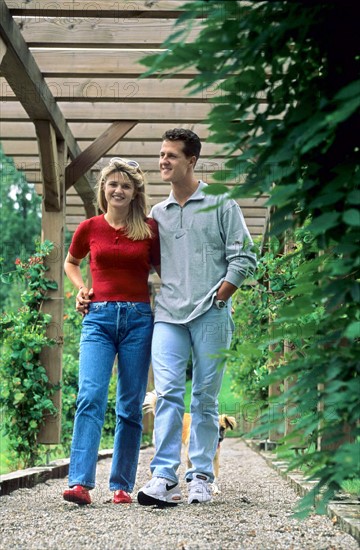 Michael Schumacher et sa femme Corinna