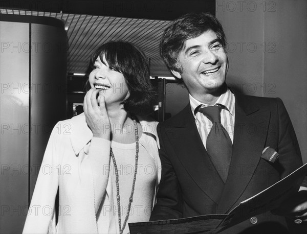 Juliette Greco und Jean-Claude Brialy,