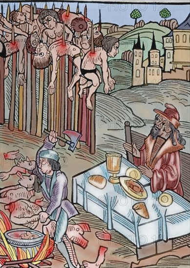Vlad II Dracul (1393-1447), the Impaler.