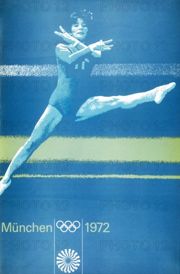 Affiche des JO d'été de Munich 1972