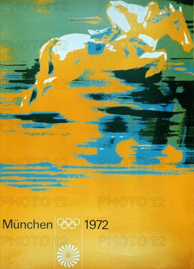 Affiche des JO d'été de Munich 1972