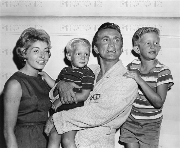 Kirk Douglas en famille