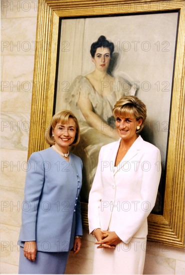 Hillary Clinton et Lady Diana, 1997