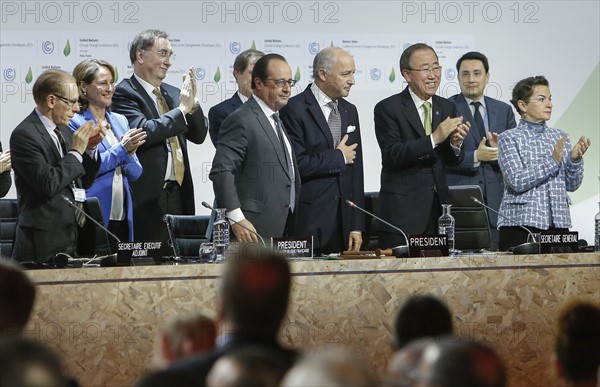 FRANCE-PARIS-COP 21-FINAL TEXT
