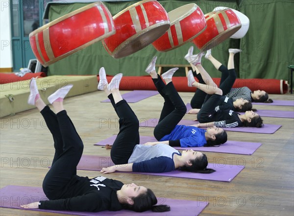 École de cirque de Shangaï. Chine