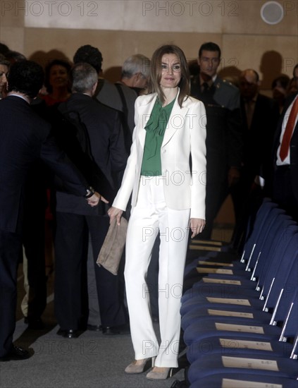 Princess Letizia of Spain supports the fight against cancer