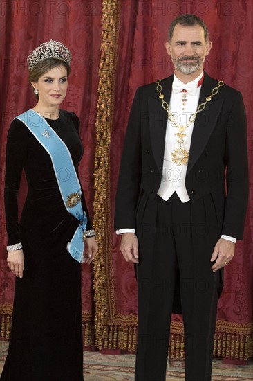 Gala Dinner für den Präsidenten von Argentinien in Madrid