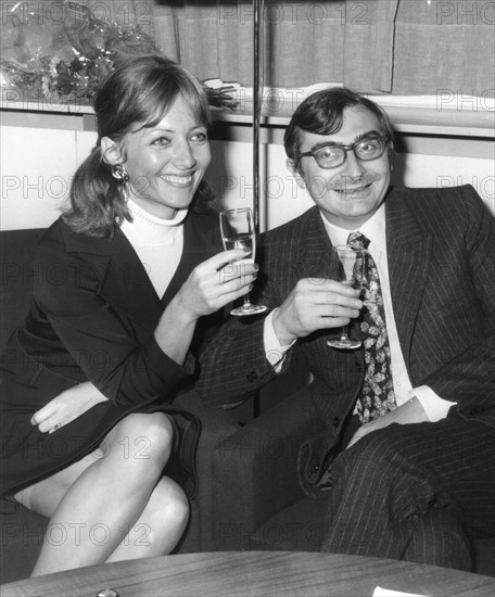 Stéphane Audran et Claude Chabrol