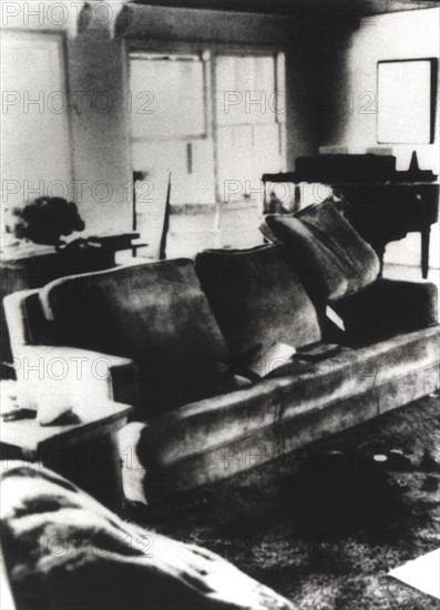 Wohnzimmer von Sharon Tate