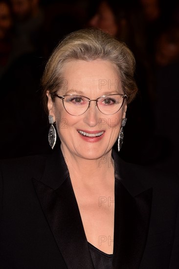 Meryl Streep attending European Premiere of THE POST at the Odeon Leicester Square London Wednesday 10th January,2018