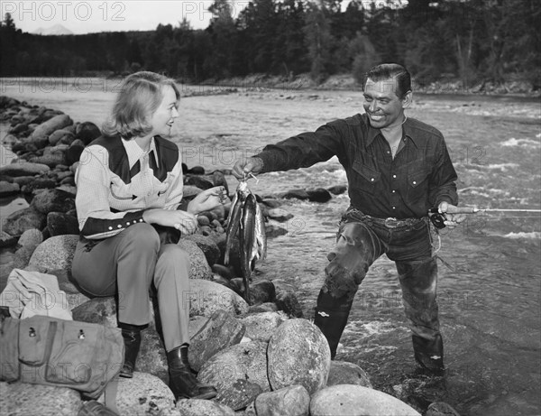 Clark Gable et Sylvia Ashley