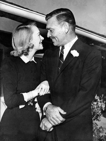 Clark Gable et Sylvia Ashley