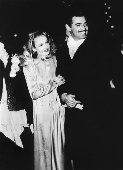Clark Gable et Carole Lombard