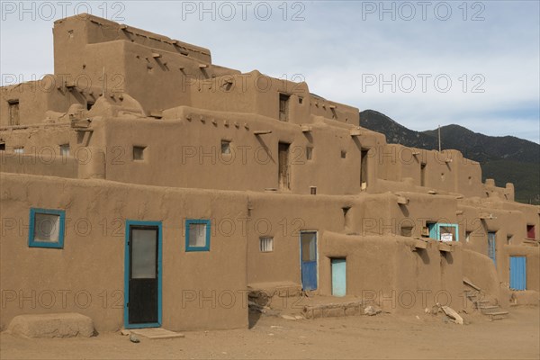 USA, United States, America, Southwest, New Mexico, Taos County, Taos Pueblo, Indian, native, adobe, pueblo, Spanish, architecture, rio grande pueblos