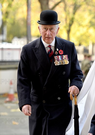 The Prince Of Wales Attends The Welsh Guards' Regimental Remembrance Sunday