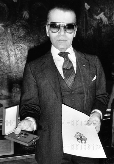 Karl Lagerfeld, 1985