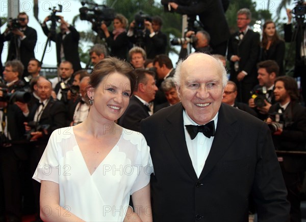 Michel Piccoli et sa fille Missia, 2013