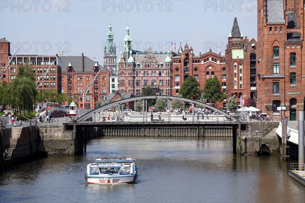Sogenanntes Hafenrathaus, Speicherstadt, Hafencity, Hamburg, Deutschland