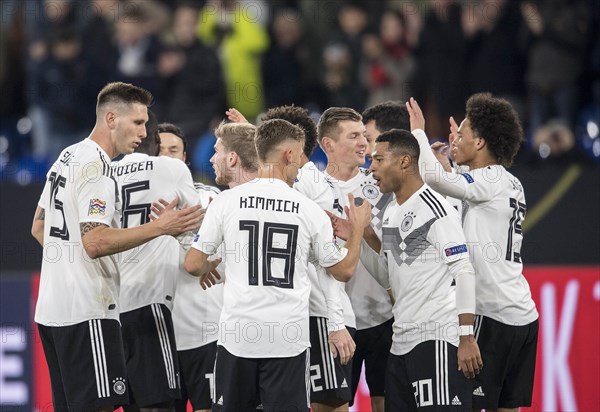 Fussball Laenderspiel/ Deutschland - Niederlande.