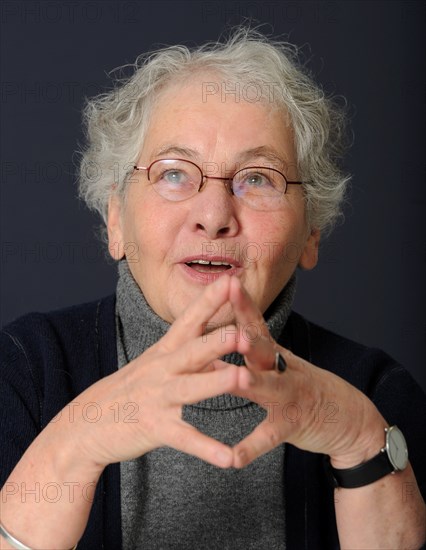 Christiane Nuesslein-Volhard, Nobel laureate in medicine, is pictured in Tuebingen, Germany, 10 October 2012. The director of the Max-Planck-Institute (MPI) for developmental biology wom the Nobel Prize in 1995. Photo: Bernd Weissbrod | Verwendung weltweit