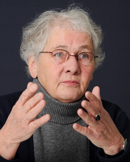 Christiane Nuesslein-Volhard, Nobel laureate in medicine, is pictured in Tuebingen, Germany, 10 October 2012. The director of the Max-Planck-Institute (MPI) for developmental biology wom the Nobel Prize in 1995. Photo: Bernd Weissbrod | Verwendung weltweit