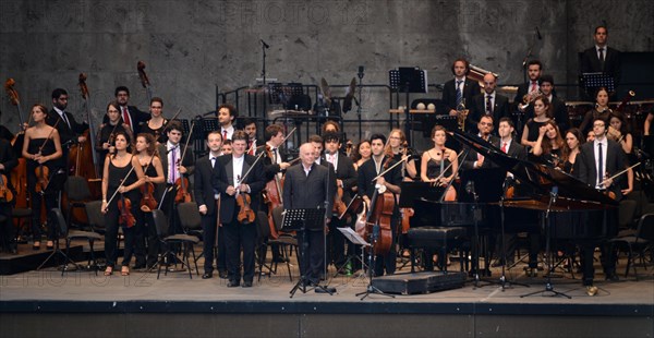 Konzert West-Eastern Divan Orchestra unter Daniel Barenboim, Waldbühne berlin, 15.8.2015
Foto: Eva Oertwig/SCHROEWIG | Verwendung weltweit