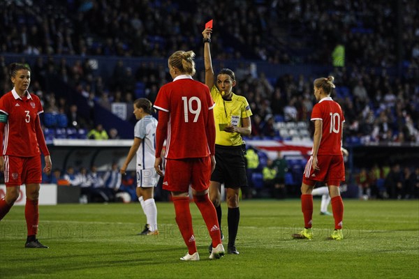 Qualification pour la Coupe du Monde de la FIFA 2019. Match Angleterre-Russie