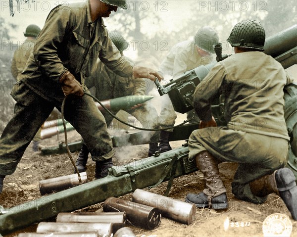 Débarquement en Normandie. Juin 1944