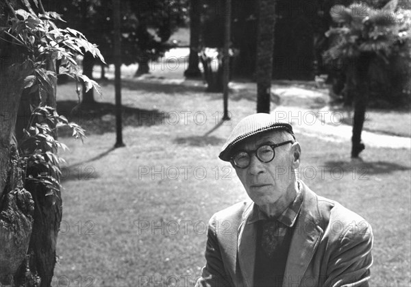 Undatierte Aufnahme des US-amerikanischen Schriftstellers Henry Miller (1891-1980). Zu seinen bekanntesten Werken zählen "Wendekreis des Krebses", "Stille Tage in Clichy" und die Trilogie "The rosy crucifixion" mit den Bänden "Sexus", "Nexus" und "Plexus". | Verwendung weltweit