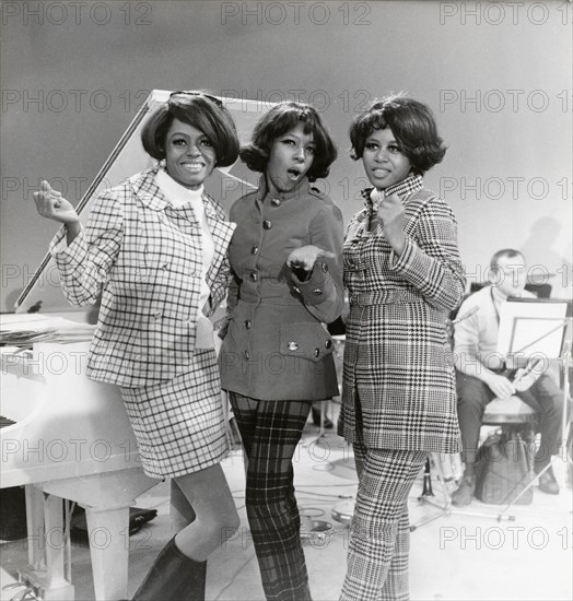 5516582 (9002126) The Supremes , amerikanische Popgruppe, v.l.n.r.: Diana ROSS, Mary WILSON und Cindy BIRDSONG, undatiert ca. Ende der 60er Jahre | Verwendung weltweit