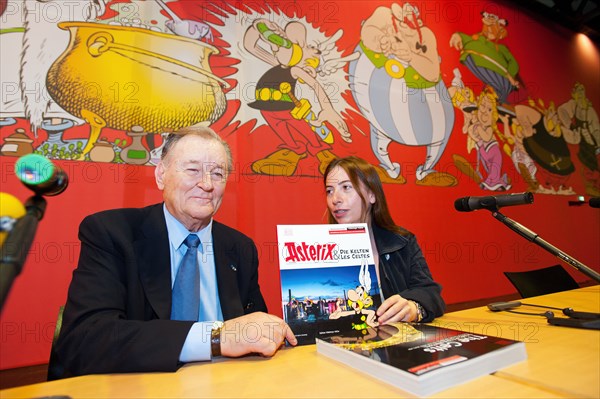 Albert Uderzo et Anne Goscinny