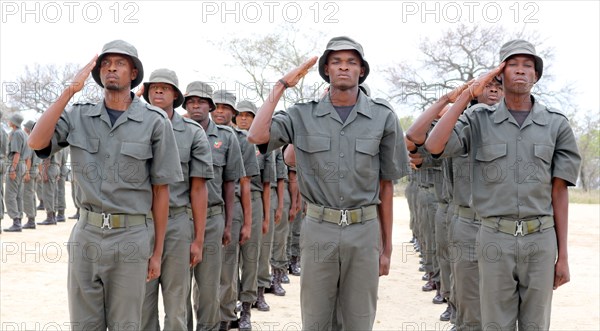 Formation de jeunes rangers au Southern African Wildlife College à Hoedspruit (Afrique du Sud)