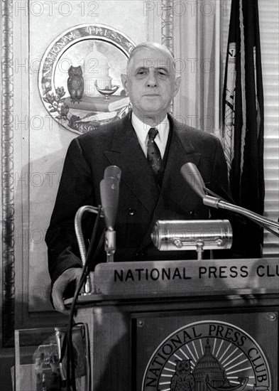 Charles de Gaulle, Washington, 1960