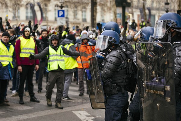 Manifestation de Gilets Jaunes, décembre 2018