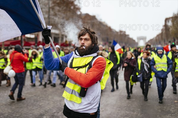 Manifestation de Gilets Jaunes, décembre 2018