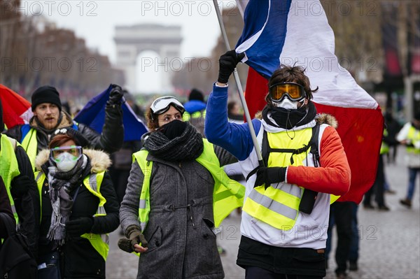 Manifestation de Gilets Jaunes, décembre 2018