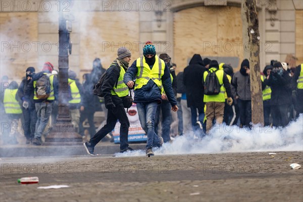 Manifestation de Gilets Jaunes, décembre 2018