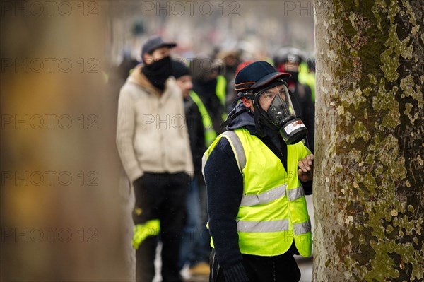 Manifestation de Gilets Jaunes, décembre 2018