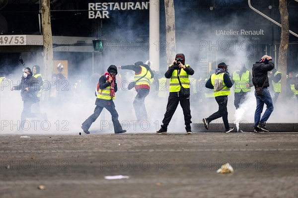 Manifestation de Gilets Jaunes, décembre 2018