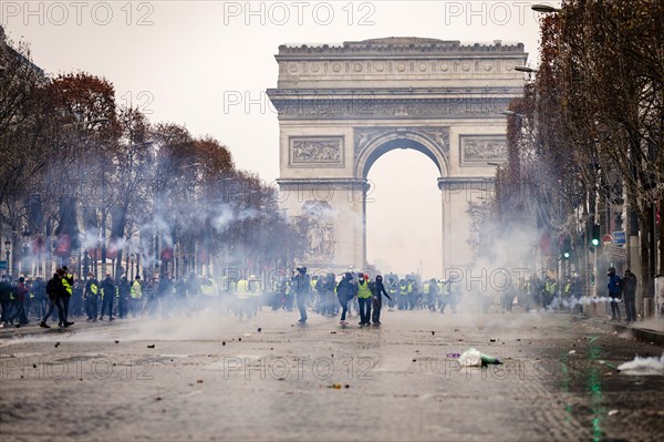 Manifestation de Gilets Jaunes, décembre 2018