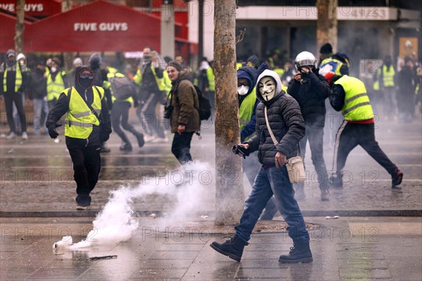 Manifestation de Gilets Jaunes, décembre 2018