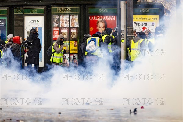 Manifestation de Gilets Jaunes, décembre 2018