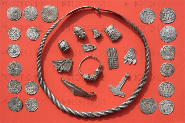Some of the silver treasures from Schaprode