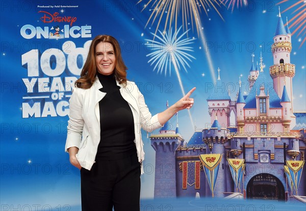 Retired German figure skater Katarina Witt at the premier of the ice skating show 'Disney on Ice: 100 Years of Magic' in Munich, Germany, 20 October 2016. The show runs until the 23 October 2016. Photo: Tobias Hase/dpa