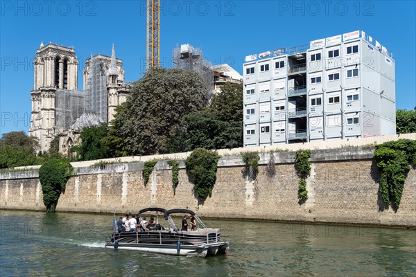 Reconstruction of Notre-Dame Cathedral in Paris